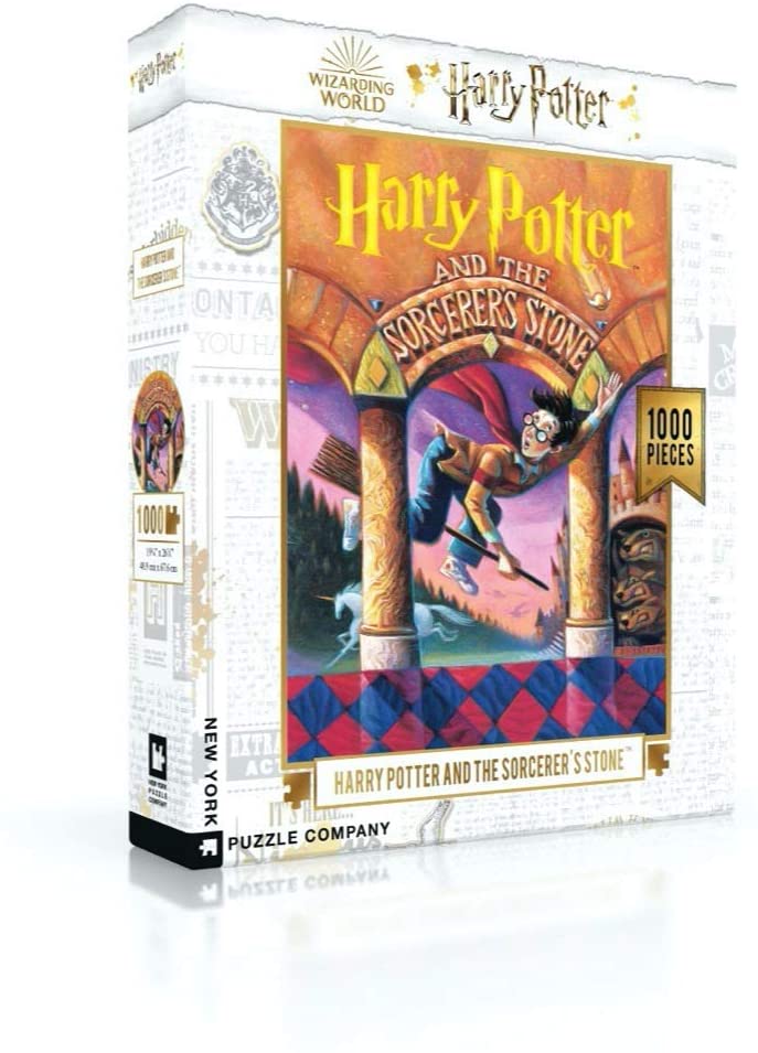 Harry Potter and the Sorcerer's Stone – 1000 Piece Jigsaw Puzzle (New York Puzzle Company) - Completed Puzzle