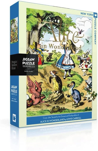 New York Puzzle Company - Alice in Wonderland - 1000 Piece Jigsaw Puzzle