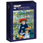Two Sisters (On the Terrace), 1881 by Renoir – 1000 Piece Jigsaw Puzzle (Bluebird Puzzle)