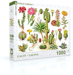 Cactus by Vintage Images – 1000 Piece Jigsaw Puzzle (New York Puzzle Company) - Completed Puzzle