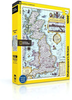 Shakespeare's Britain – 1000 Piece Jigsaw Puzzle (New York Puzzle Company)