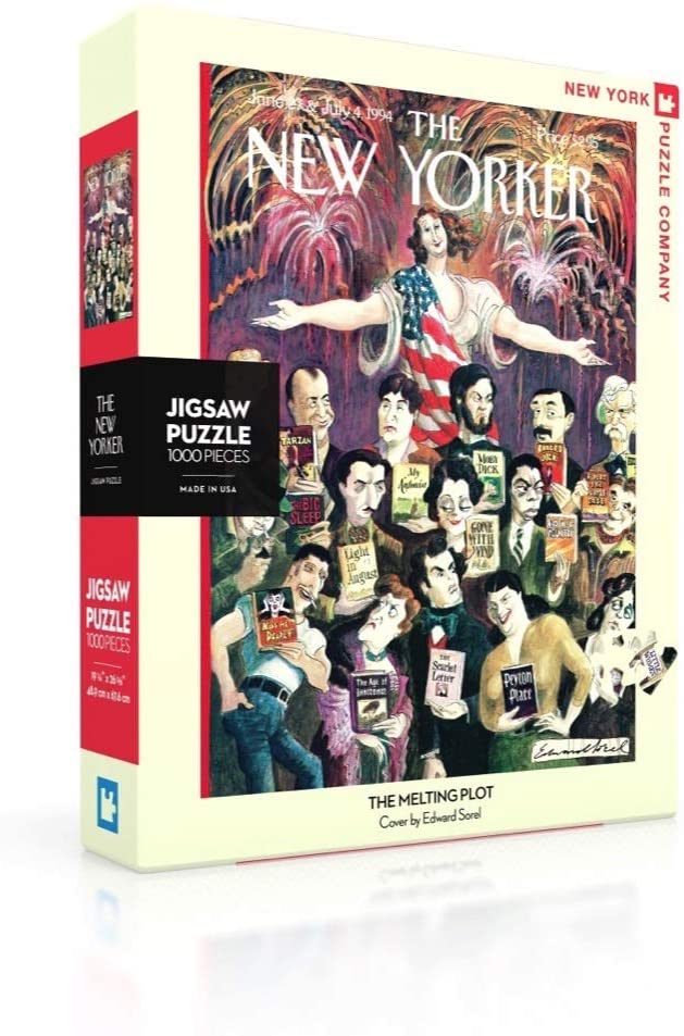 The Melting Plot – 1000 Piece Jigsaw Puzzle (New York Puzzle Company)