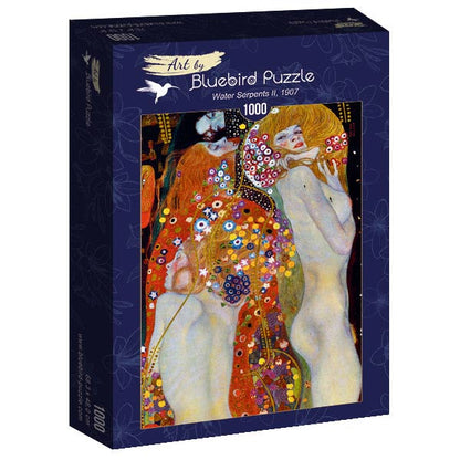 Bluebird Puzzle - Gustave Klimt - Water Serpents II, 1907 - 1000 Piece Jigsaw Puzzle
