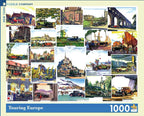 Touring Europe – 1000 Piece Jigsaw Puzzle (New York Puzzle Company)