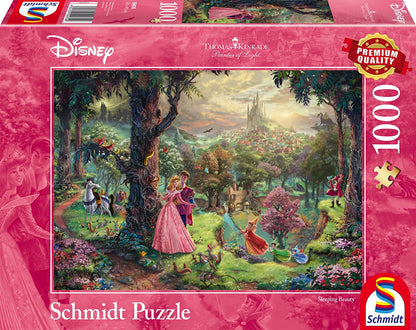 Schmidt - Thomas Kinkade - Disney, The Sleeping Beauty - 1000 Piece Jigsaw Puzzle
