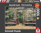 Victorian Greenhouse by Aurélien Villette – 1000 Piece Jigsaw Puzzle (Schmidt)