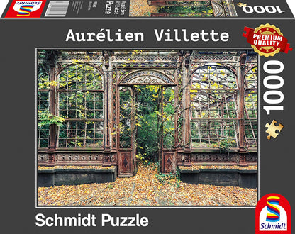 Schmidt - Aurélien Villette: Victorian Greenhouse - 1000 Piece Jigsaw Puzzle