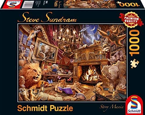 Story Mania by Steve Sundram – 1000 Piece Jigsaw Puzzle (Schmidt)