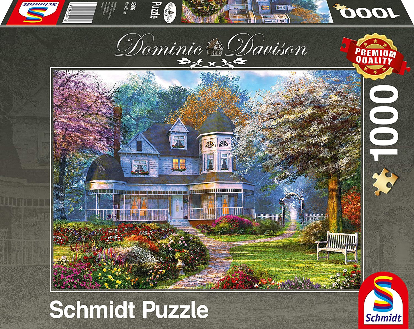 Schmidt - Dominic Davison - Victorian Mansion - 1000 Piece Jigsaw Puzzle