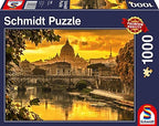 Golden Light over Rome – 1000 Piece Jigsaw Puzzle (Schmidt)