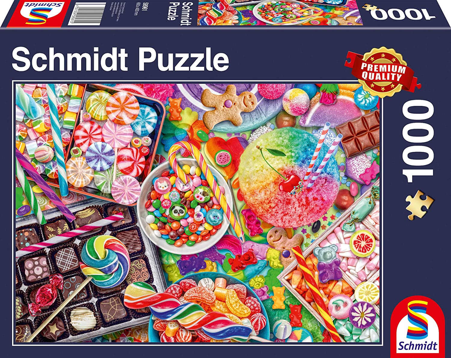 Candylicious – 1000 Piece Jigsaw Puzzle (Schmidt)