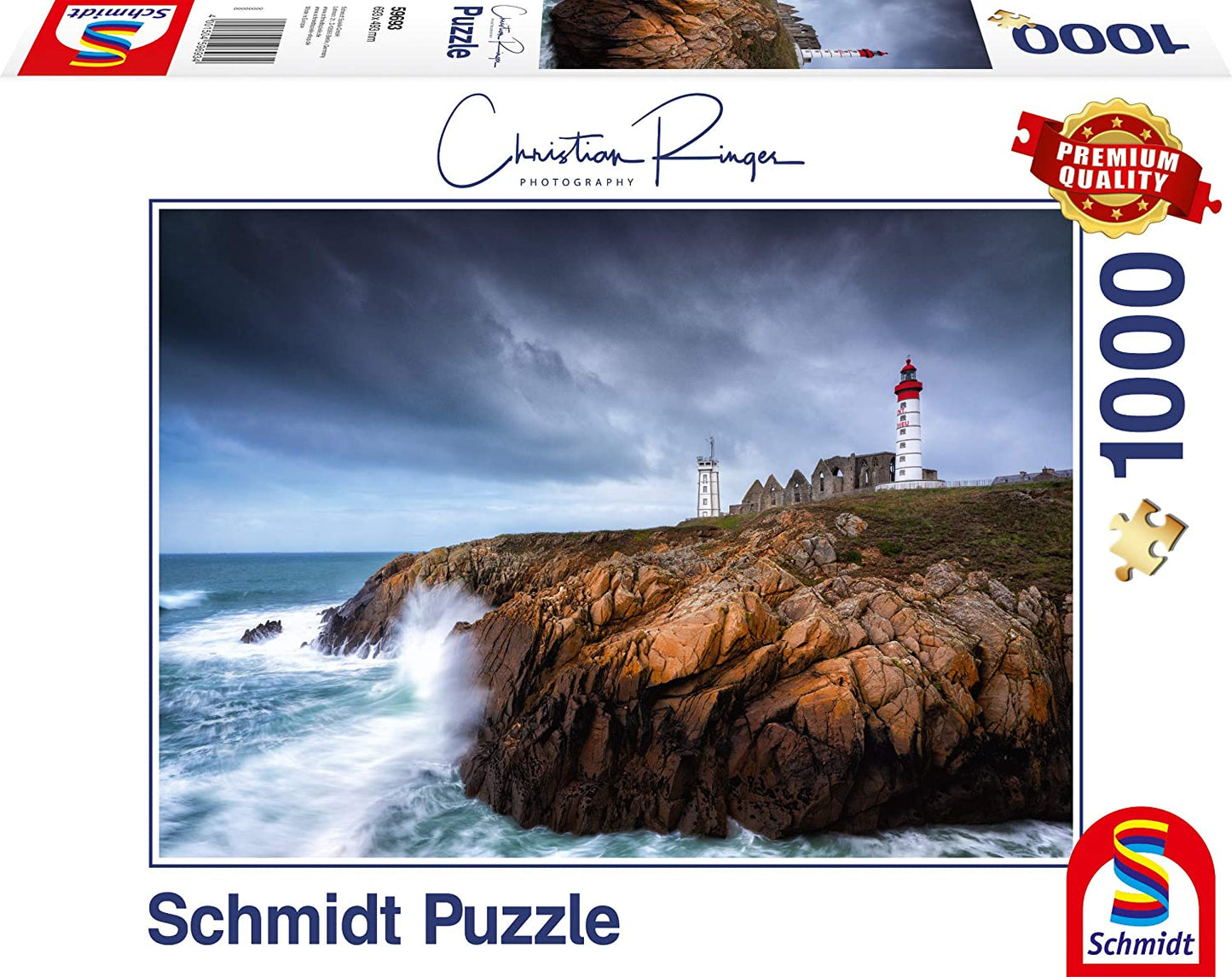 Schmidt - Christian Ringer - St. Mathieu - 1000 Piece Jigsaw Puzzle