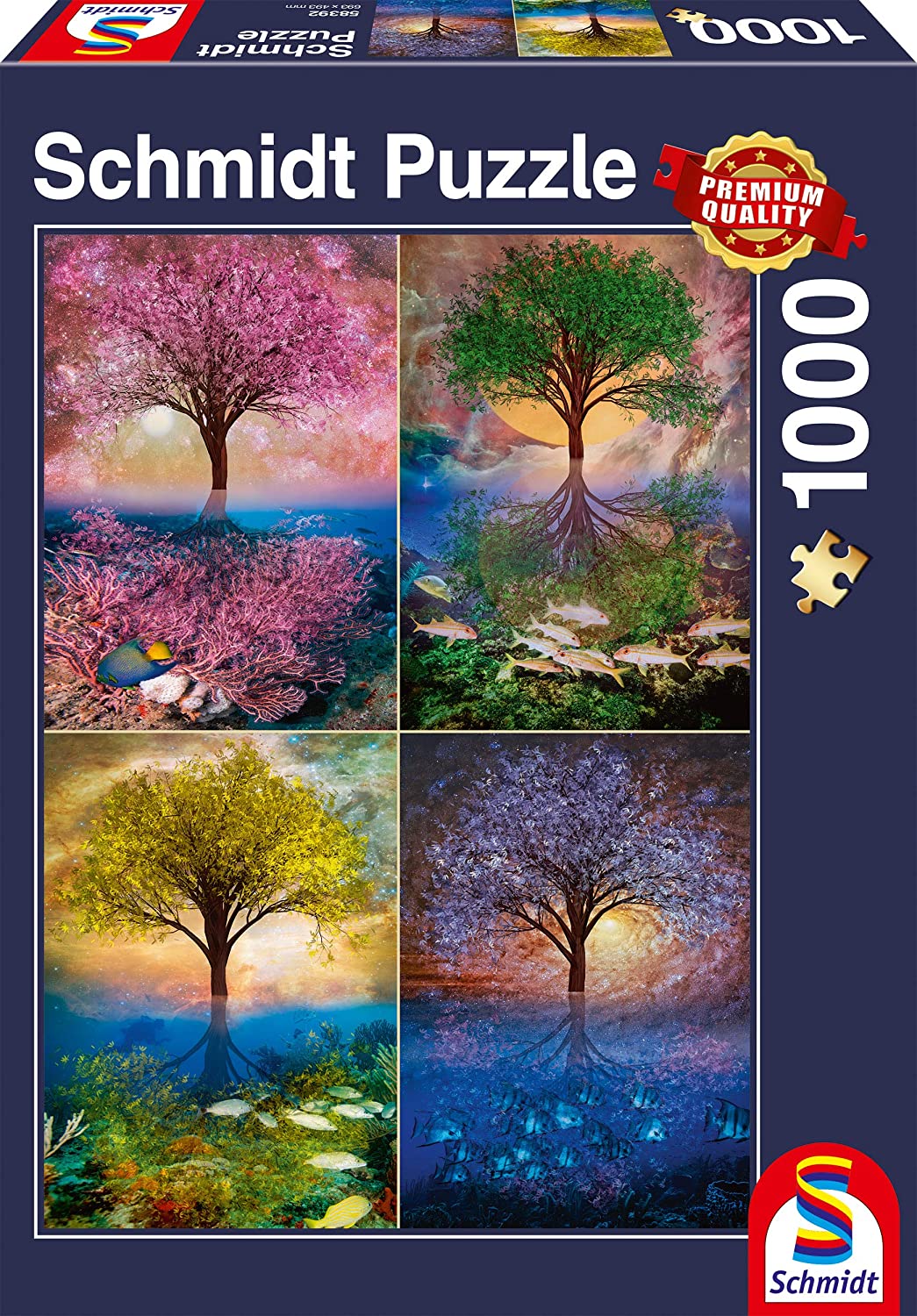 Schmidt - Magic Tree on the Lake - 1000 Piece Jigsaw Puzzle