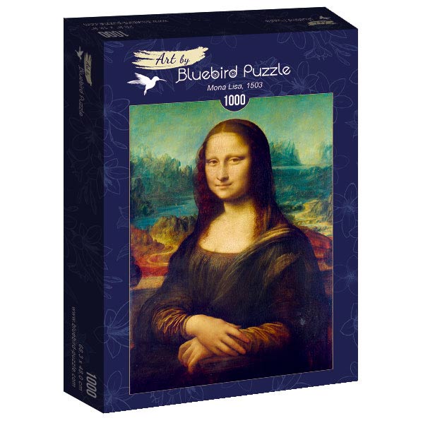 Bluebird Puzzle - Leonardo Da Vinci - Mona Lisa, 1503 - 1000 Piece Jigsaw Puzzle