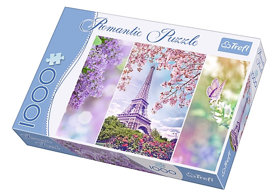 Spring in Paris – 1000 Piece Jigsaw Puzzle (Trefl)