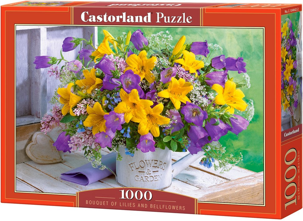 Flowers & Garden – 1000 Piece Jigsaw Puzzle (Castorland)