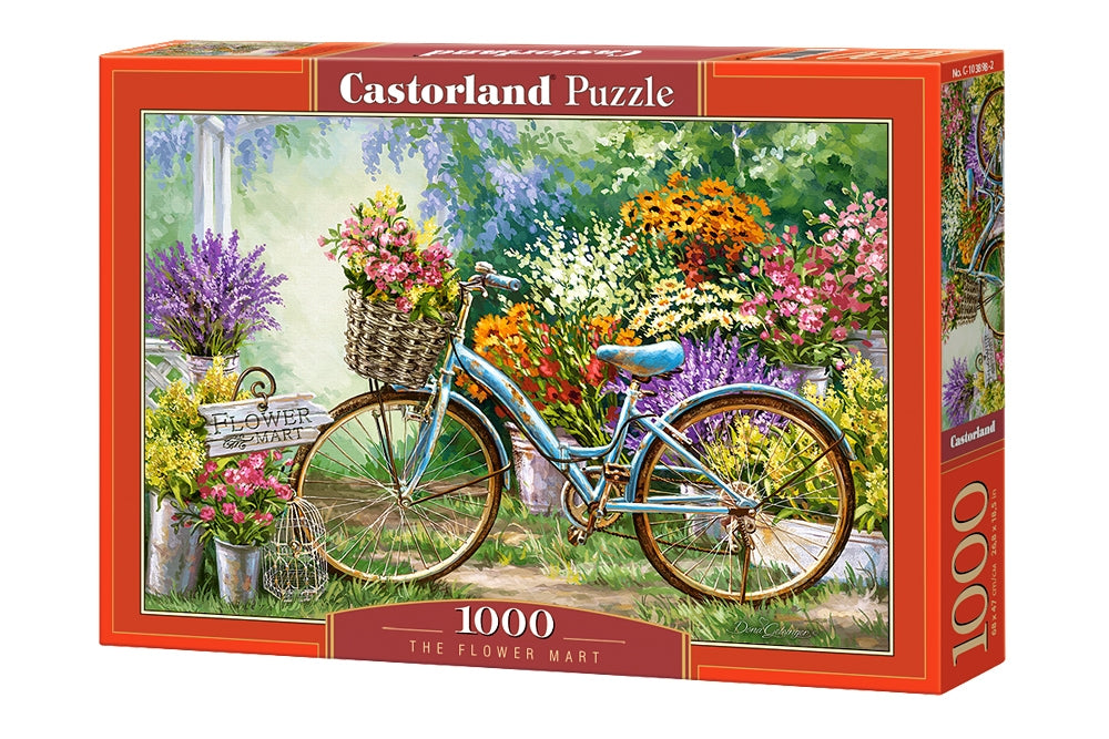 Castorland - The Flower Mart - 1000 Piece Jigsaw Puzzle
