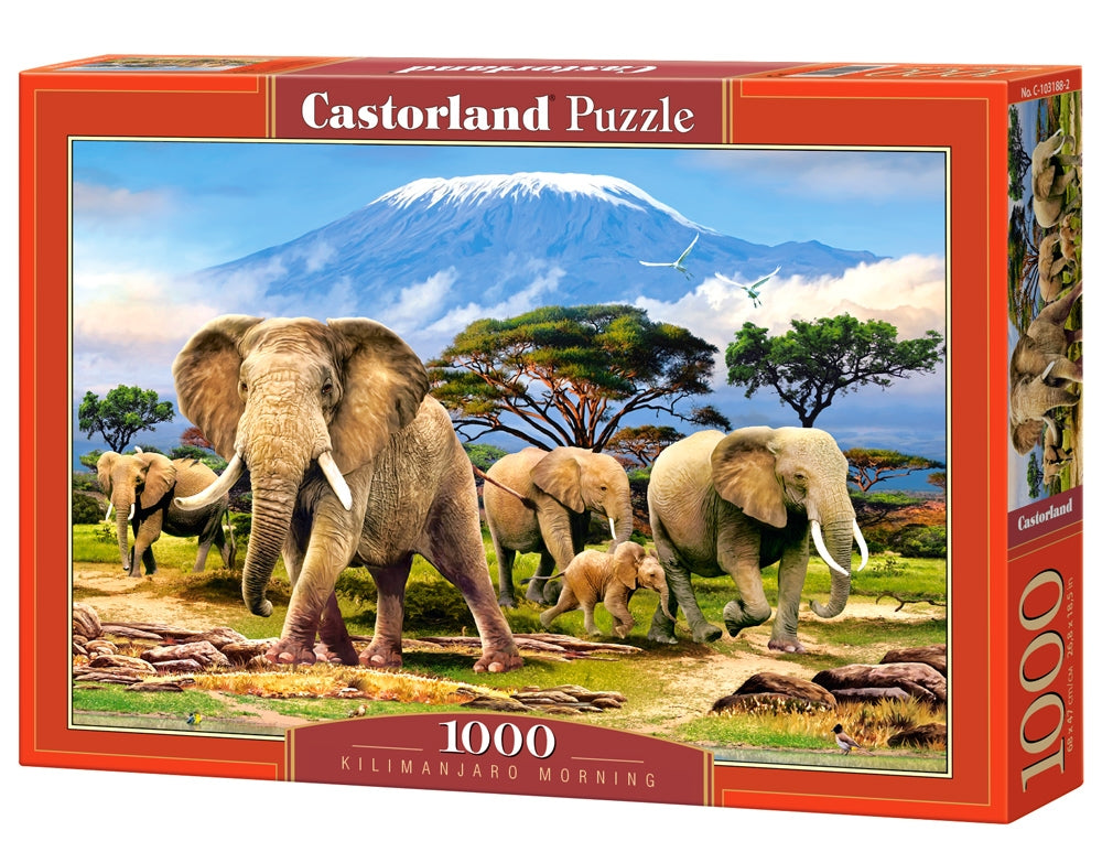 Kilimanjaro Morning – 1000 Piece Jigsaw Puzzle (Castorland)