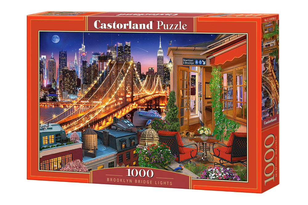 Castorland - Brooklyn Bridge Lights - 1000 Piece Jigsaw Puzzle