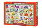 Vintage Floral – 1000 Piece Jigsaw Puzzle (Castorland) - Completed Puzzle