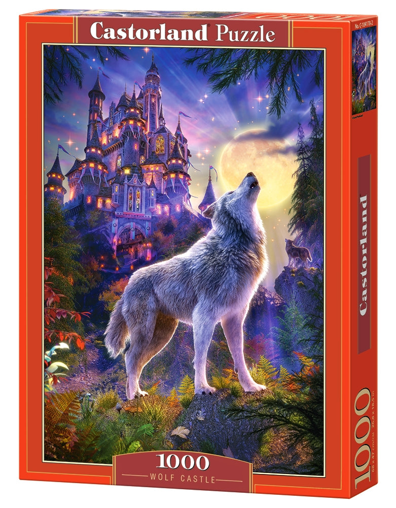 Wolf Castle – 1000 Piece Jigsaw Puzzle (Castorland)