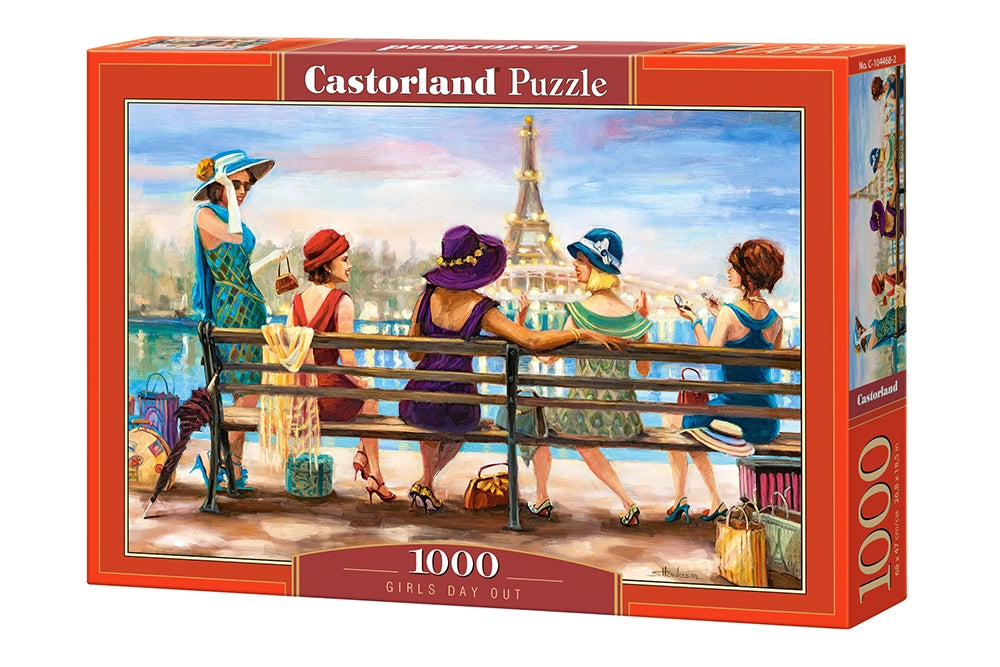 Girls Day Out – 1000 Piece Jigsaw Puzzle (Castorland)