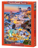 Santorini Lights – 1000 Piece Jigsaw Puzzle (Castorland)