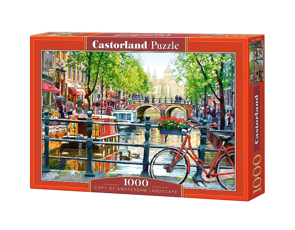 Amsterdam Landscape – 1000 Piece Jigsaw Puzzle (Castorland)