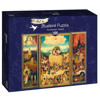 Bluebird - Bosch - The Haywain Triptych - 1000 Piece Jigsaw Puzzle