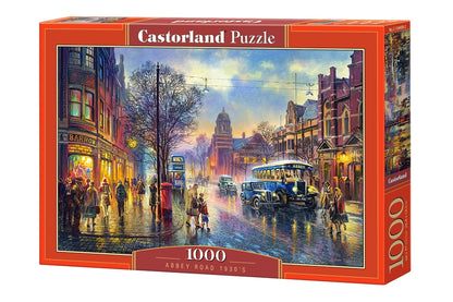 Castorland - Abbey Road 1930's - 1000 Piece Jigsaw Puzzle