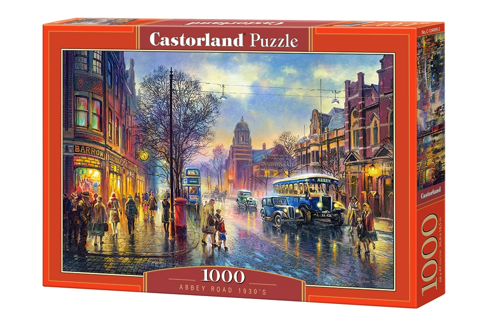 Abbey Road 1930's – 1000 Piece Jigsaw Puzzle (Castorland)