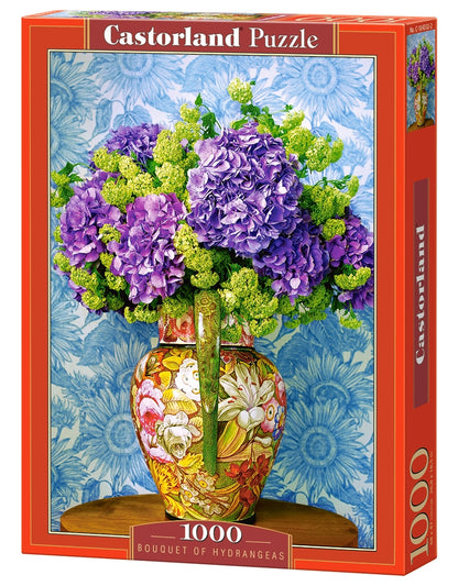 Castorland - Bouquet of Hydrangeas - 1000 Piece Jigsaw Puzzle