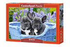 French Bulldog Puppies – 1000 Piece Jigsaw Puzzle (Castorland)