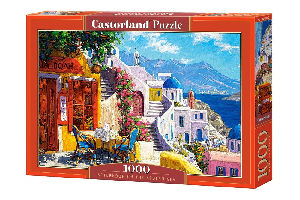 Afternoon on the Eagean Sea – 1000 Piece Jigsaw Puzzle (Castorland)