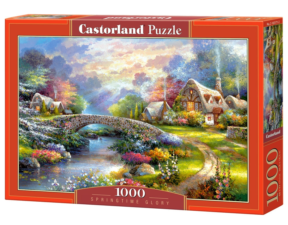 Springtime Glory – 1000 Piece Jigsaw Puzzle (Castorland)