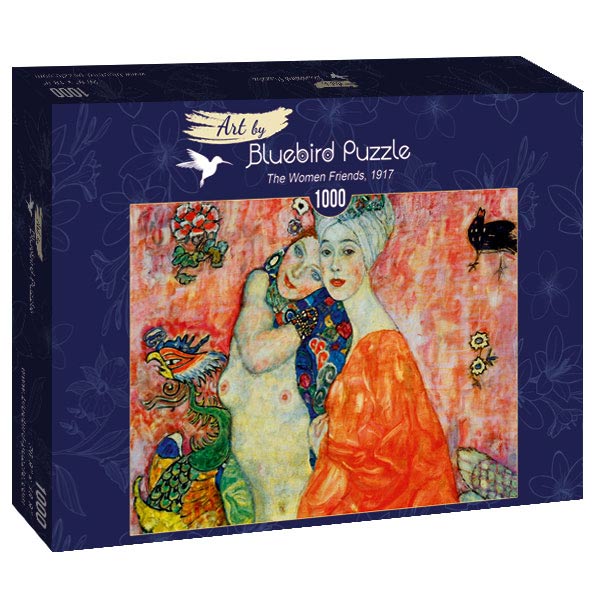 The Women Friends, 1917 by Gustave Klimt – 1000 Piece Jigsaw Puzzle (Bluebird Puzzle)