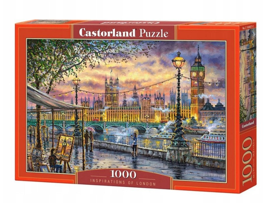Inspirations of London – 1000 Piece Jigsaw Puzzle (Castorland)