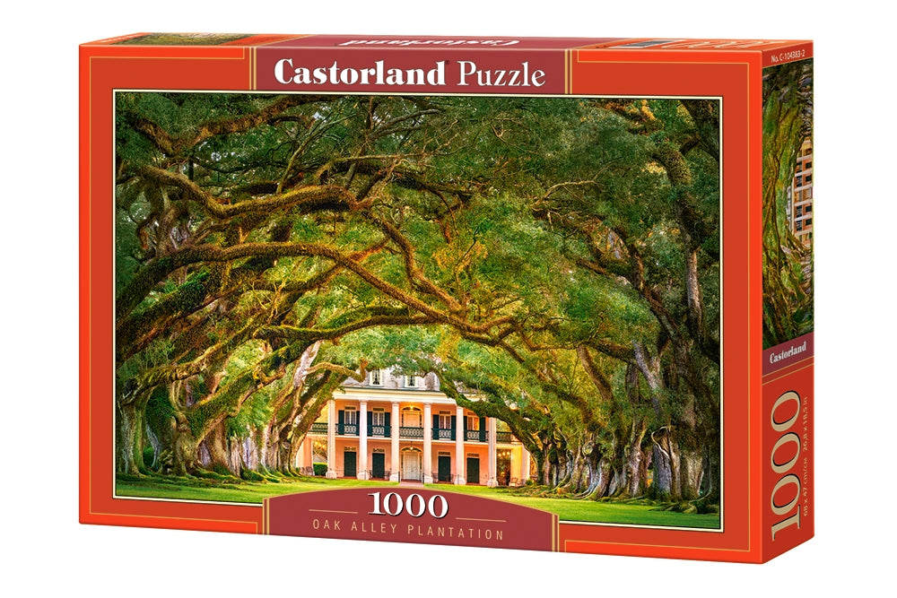 Castorland - Oak Alley Plantation - 1000 Piece Jigsaw Puzzle