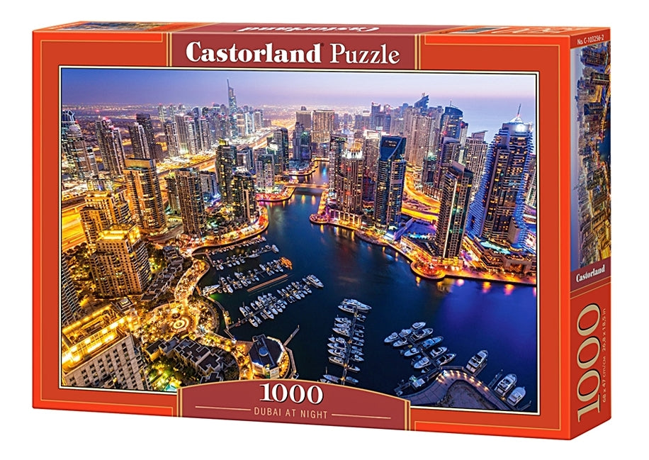Dubai at Night – 1000 Piece Jigsaw Puzzle (Castorland)
