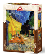 Café Terrace at Night, 1888 by Vincent Van Gogh – 1000 Piece Jigsaw Puzzle (Art Puzzle)