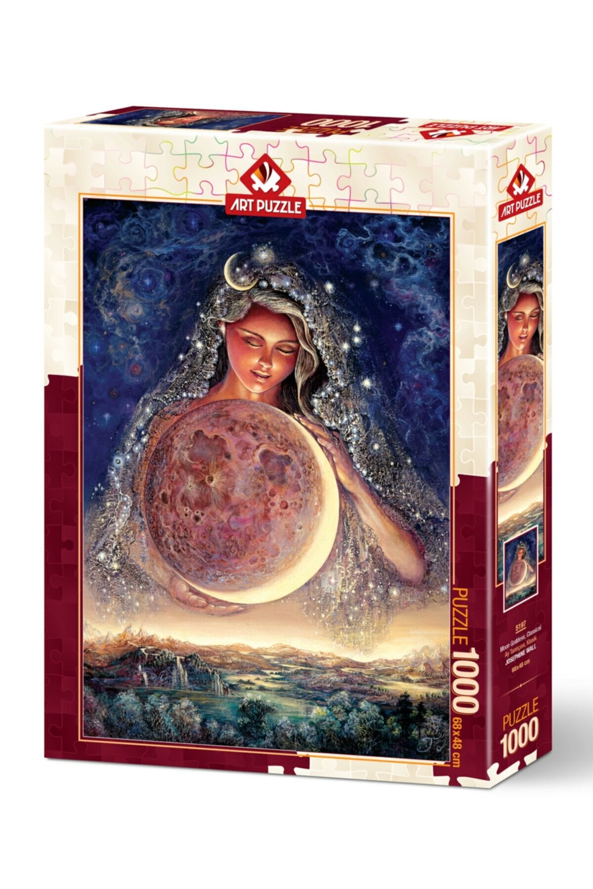 Art Puzzle - Moon Goddess - 1000 Piece Jigsaw Puzzle