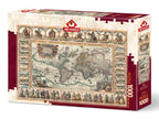 Ancient World Map – 1000 Piece Jigsaw Puzzle (Art Puzzle)