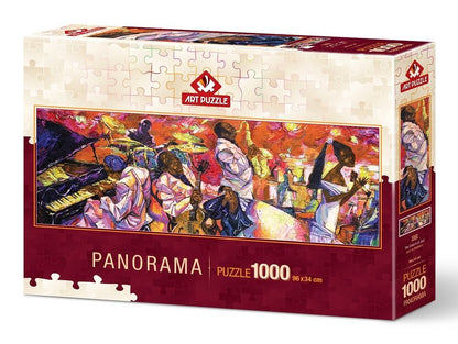 Art Puzzle - The Colors of Jazz - 1000 Piece Jigsaw Puzzle