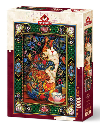 Art Puzzle - The Royal Cat - 1000 Piece Jigsaw Puzzle