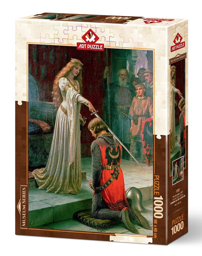 Art Puzzle - The Accolade, 1901 - 1000 Piece Jigsaw Puzzle