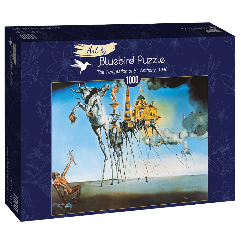 Bluebird Puzzle - Salvador Dalí - The Temptation of St. Anthony, 1946 - 1000 Piece Jigsaw Puzzle