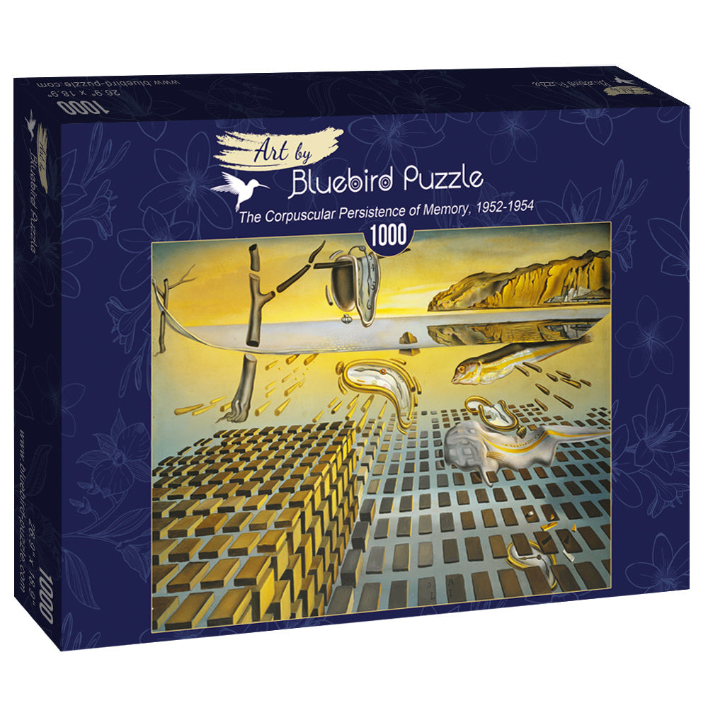 [Damaged Box] The Corpuscular Persistence of Memory, 1952-1954 by Salvador Dalí – 1000 Piece Jigsaw Puzzle (Bluebird Puzzle)