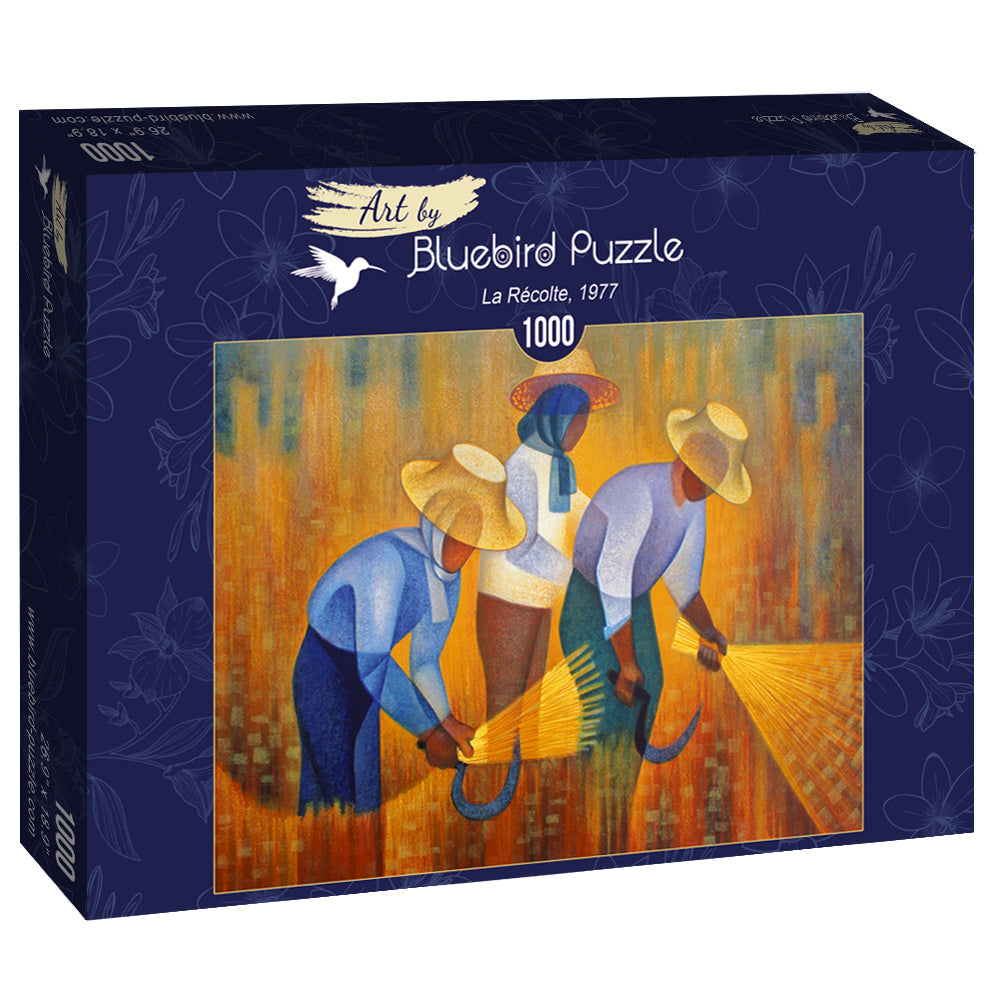 Bluebird Puzzle - Louis Toffoli - La Récolte, 1977 - 1000 Piece Jigsaw Puzzle