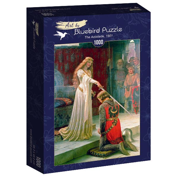 Bluebird Puzzle - Edmund Blair Leighton - The Accolade, 1901 - 1000 Piece Jigsaw Puzzle
