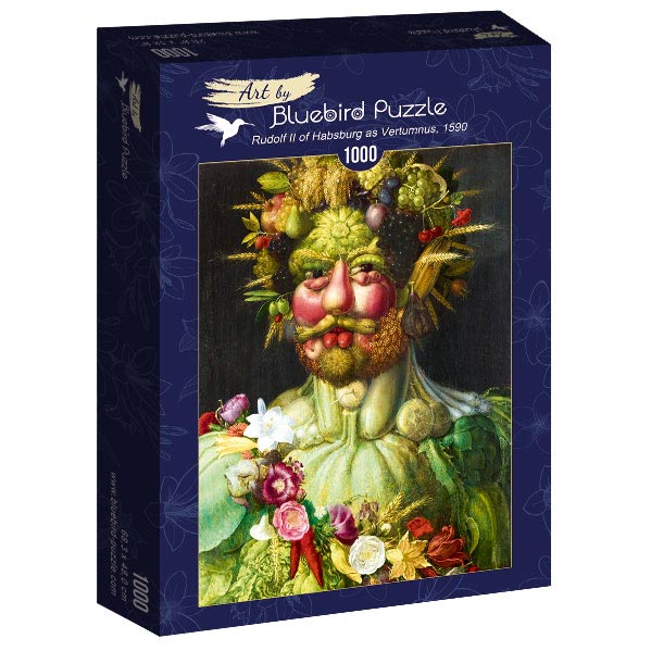 Rudolf II of Habsburg as Vertumnus, 1590 by Arcimboldo – 1000 Piece Jigsaw Puzzle (Bluebird)
